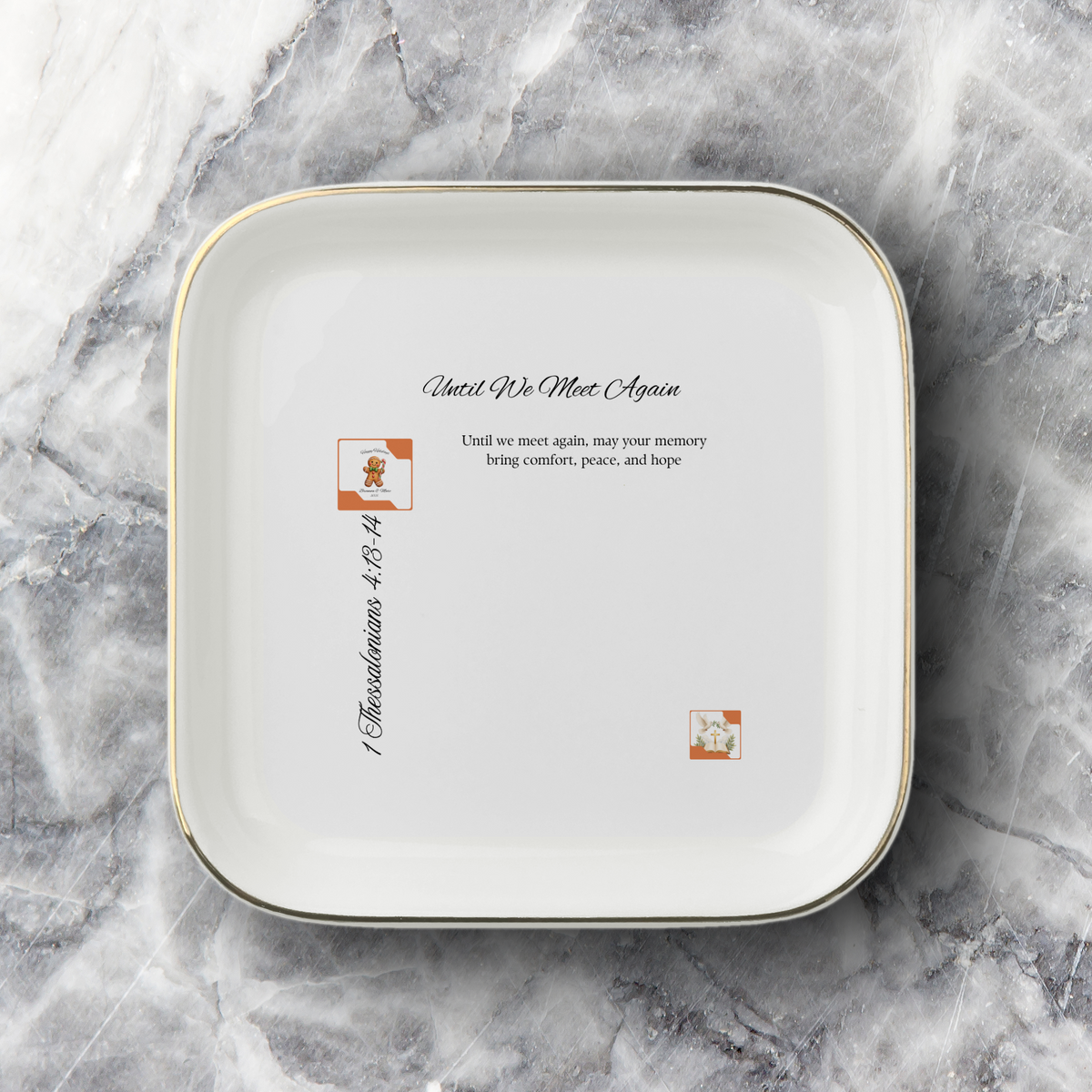 Until We Meet Again Jewelry Dish